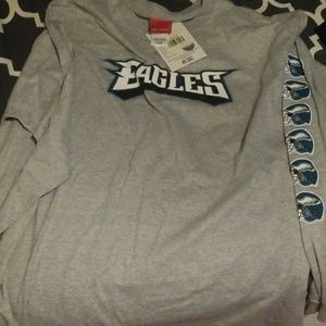 Long sleeve eagles t shirt mens